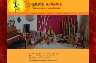 urige-klaenge.de - Musikschule Karlsruhe