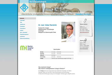 urologe-beckum.de - Dermatologie Beckum
