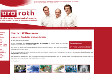 urologie-roth.de - Dermatologie Roth