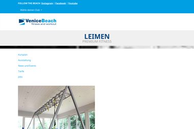 venicebeach-fitness.de/studios/premium-fitness/leimen.html - Personal Trainer Leimen