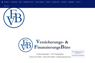 vfb-nb.de - Finanzdienstleister Neubrandenburg