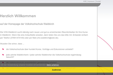 vhs-waldkirch.de - Kochschule Waldkirch