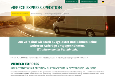 viereck-express.com - Umzugsunternehmen Bad Oeynhausen