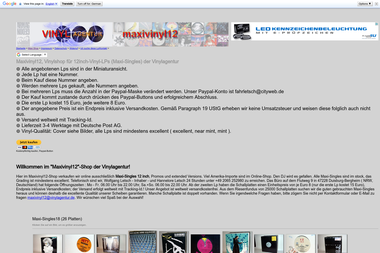 vinylagentur.de/Maxi-Vinyl-Shop.html - Online Marketing Manager Duisburg