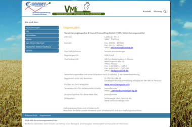 vml-versicherungsmakler24.de/front_content.php - Versicherungsmakler Plattling