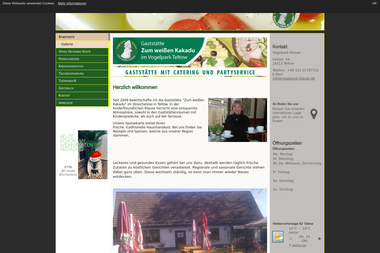 vogelpark-klause.de - Catering Services Teltow