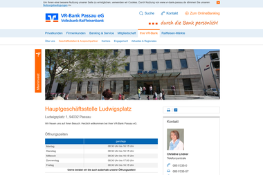 vr-bank-passau.de/wir-fuer-sie/filialen-ansprechpartner/uebersicht-filialen/GS00.html - Finanzdienstleister Passau