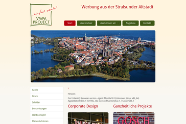 vwm-project.de - Werbeagentur Stralsund