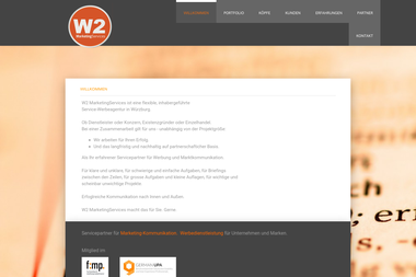 w2-marketing.de - Werbeagentur Würzburg