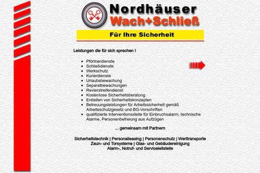 wach-und-schliessgesellschaft.de - Sicherheitsfirma Nordhausen