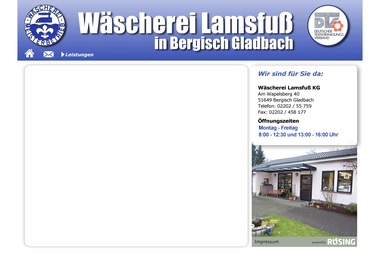 waescherei-lamsfuss.de - Kammerjäger Bergisch Gladbach