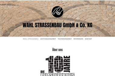 wahl-strassenbau.de - Straßenbauunternehmen Rostock
