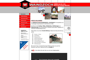 waindzoch-hausbau.de - Renovierung Werl
