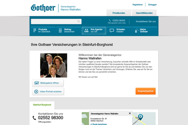 wallrafen.gothaer.de - Versicherungsmakler Steinfurt