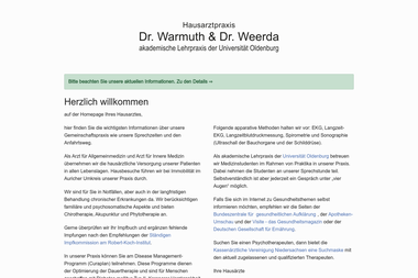 warmuth-weerda.de - Dermatologie Aurich