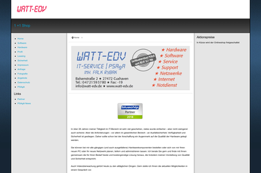 watt-edv.de - Computerservice Cuxhaven