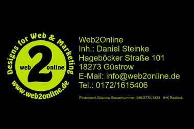 web2online.de - Online Marketing Manager Güstrow