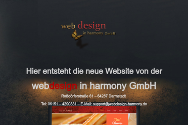webdesign-harmony.de - Online Marketing Manager Rodgau