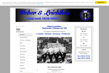 weber-leichtlein.de - Bauholz Kitzingen