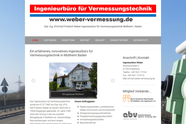 weber-vermessung.de - Tischler Müllheim