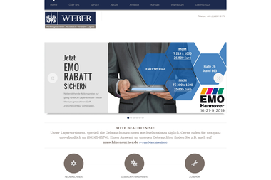 weber-werkzeugmaschinen.com - Baustahl Mindelheim