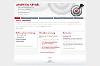 webservice-albrecht.de - Online Marketing Manager Gunzenhausen