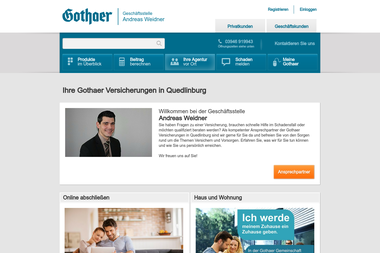 weidner.gothaer.de - Versicherungsmakler Quedlinburg