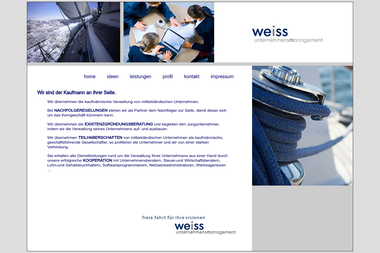 weiss-um.de/home.html - Unternehmensberatung Preetz