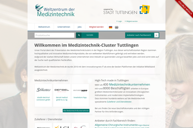 weltzentrum-der-medizintechnik.de - Online Marketing Manager Tuttlingen