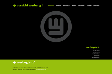 werbeglanz.de - Online Marketing Manager Kirchheim Unter Teck