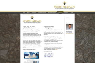 werthebach.com/grabkunst.html - Maurerarbeiten Siegen