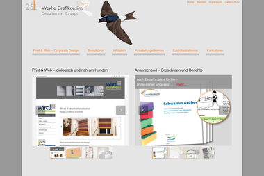 weyhe-grafikdesign.de - Grafikdesigner Tübingen