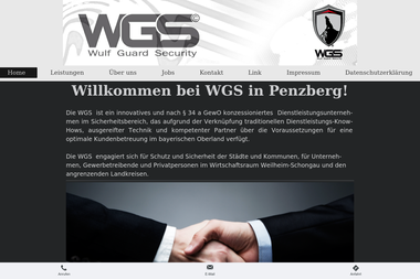 wgs-security.de - Sicherheitsfirma Penzberg