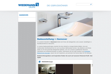 wiedemann.de/niederlassungen/badausstellung/hannover - Badstudio Hannover
