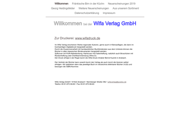 wifa-lauermann.de - Druckerei Ansbach