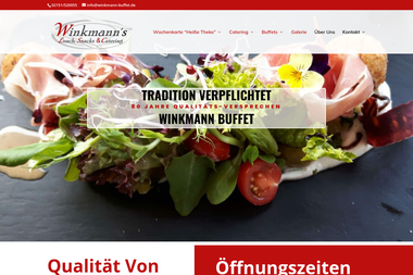 winkmann-buffet.de - Catering Services Krefeld