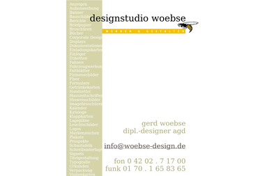 woebse-design.de - Grafikdesigner Achim
