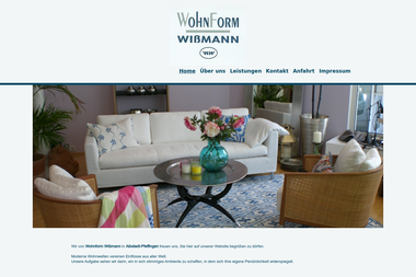 wohnform-wissmann.com - Raumausstatter Albstadt