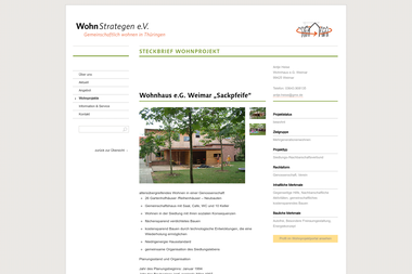wohnstrategen.de/wohnprojekte/wohnhaus-eg-weimar-sackpfeife - Blockhaus Weimar