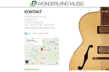 wonderland-music.com/kontakt.html - Tonstudio Salzkotten