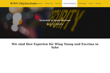 wws-objektschutz.de/selbstverteidigung.html - Selbstverteidigung Syke