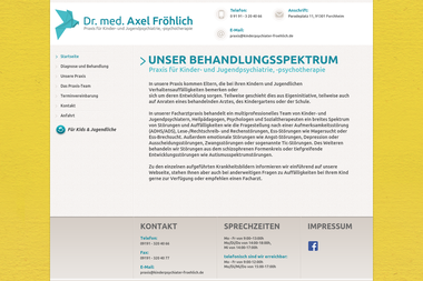 xn--kinderpsychiater-frhlich-3oc.de - Psychotherapeut Forchheim