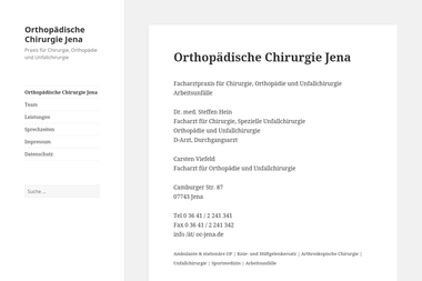 xn--orthopdische-chirurgie-jena-gkc.de - Dermatologie Jena