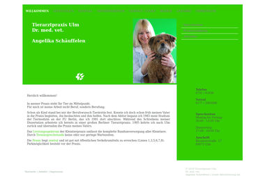xn--tierarztpraxis-schuffelen-2ec.de - Tiermedizin Ulm