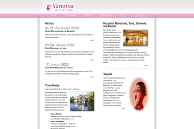 yamuna-tanz.de - Yoga Studio Erlangen