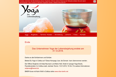 yoga-cottbus.de/yoga.html - Yoga Studio Cottbus