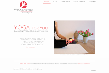 yoga-for-you.net - Yoga Studio Bad Soden Am Taunus