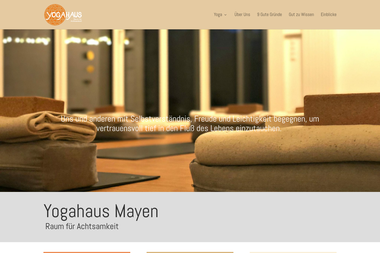 yogahaus-mayen.de - Yoga Studio Mayen