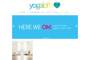 yogaloft-dus.de - Yoga Studio Düsseldorf