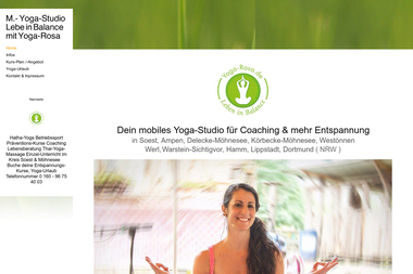 yoga-rosa.de - Yoga Studio Werl